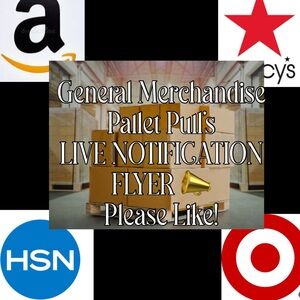 NEW GENERAL MERCHANDISE LIVE NOTIFICATION FLYER🎉